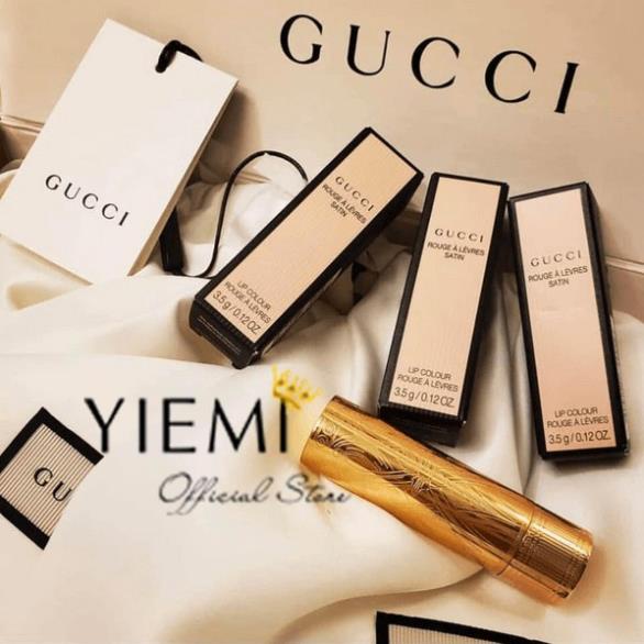 Son Gucci Rouge A Levres Matte Lipstick, thỏi son lì Gucci chính hãng lì hoàn hảo, siêu mịn lên màu siêu chuẩn 2022