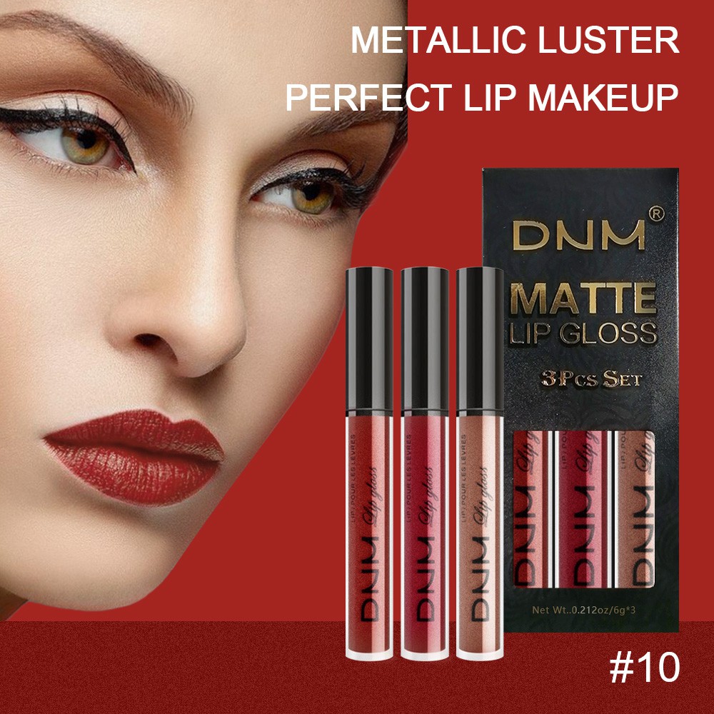 VELO (Hàng Mới Về) Set 3 Son Môi Chống Thấm Nước Và Lâu Trôi Cao Cấp | BigBuy360 - bigbuy360.vn