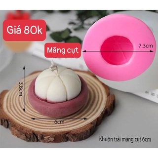 Khuôn Silicone trái cây Trái Măng Cụt