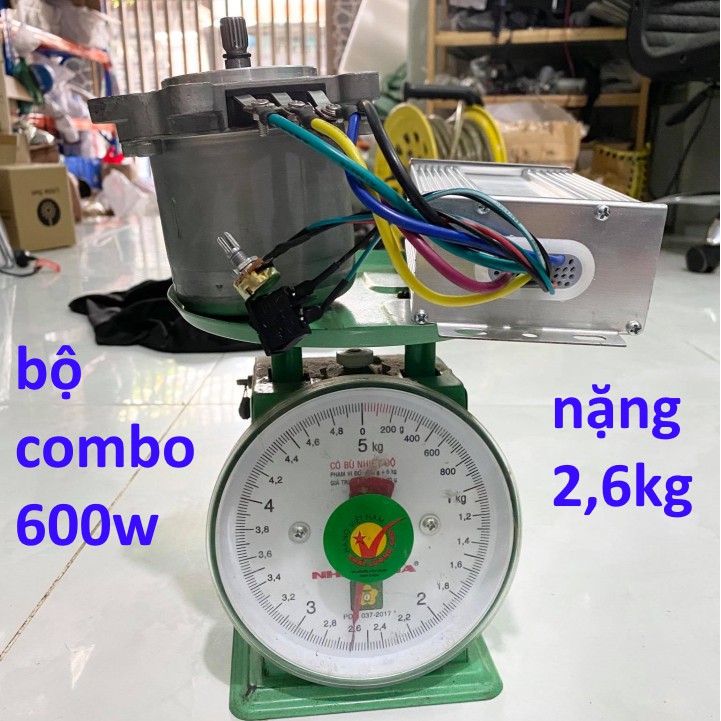 motor không chổi than 12V 24V 500w - bộ combo