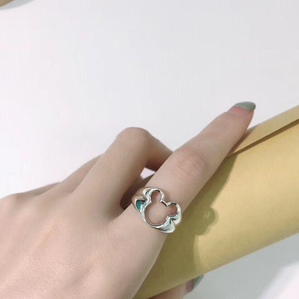 Nhẫn Đồng Hình Gấu Mặt Cười Dễ Thương Sáng Tạo Cho Nữ