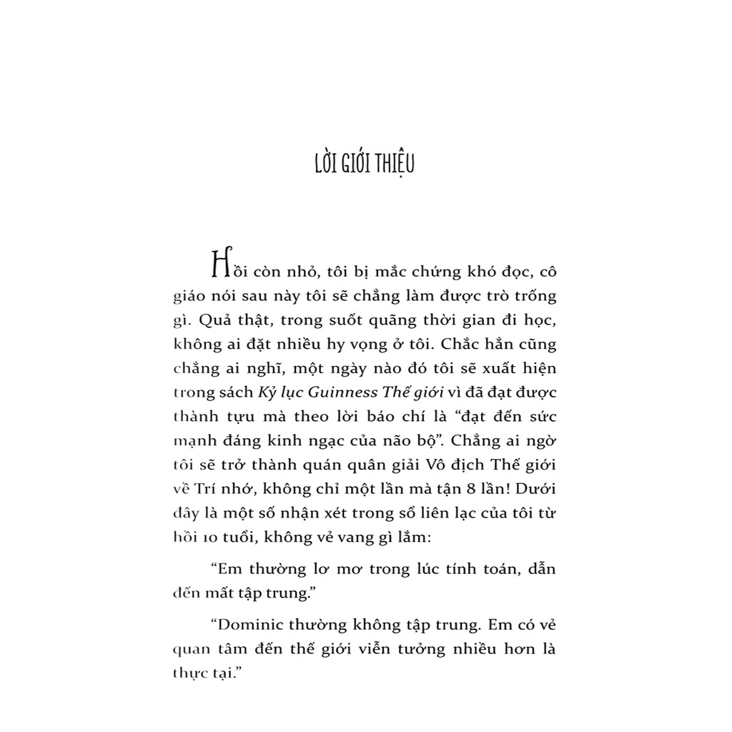 Sách - Siêu trí nhớ