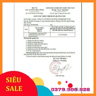 [Cắt Tem] Sâm Tô Nữ Chính Hãng