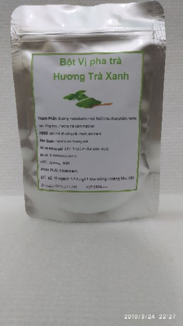 Bột vị pha trà sữa trà xanh 250g | BigBuy360 - bigbuy360.vn