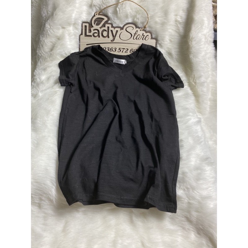 Áo phông chất cotton 100% _ Áo thun cổ tim loại 1