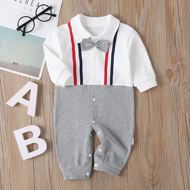 Body bé gái đồ sơ sinh từ 0 đến 24 tháng bodysuit liền thân mùa hè Dài Tay quần áo cho bé trẻ em