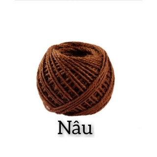 cuộn dây thừng trang trí dài 25m,dày 2mm