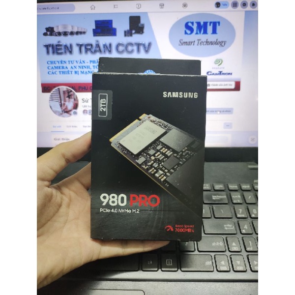 Ổ Cứng SSD 1TB 2TB Samsung 980 Pro Có Tản Nhiệt HeatSink NVMe M2 PCIe Gen4 x4