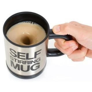 Sale Khủng Hàng Chất Lượng Cốc Pha Cà Phê Thông Minh Tự Khuấy Self Stirring Mug, Dùng Pin Tiện Dụng