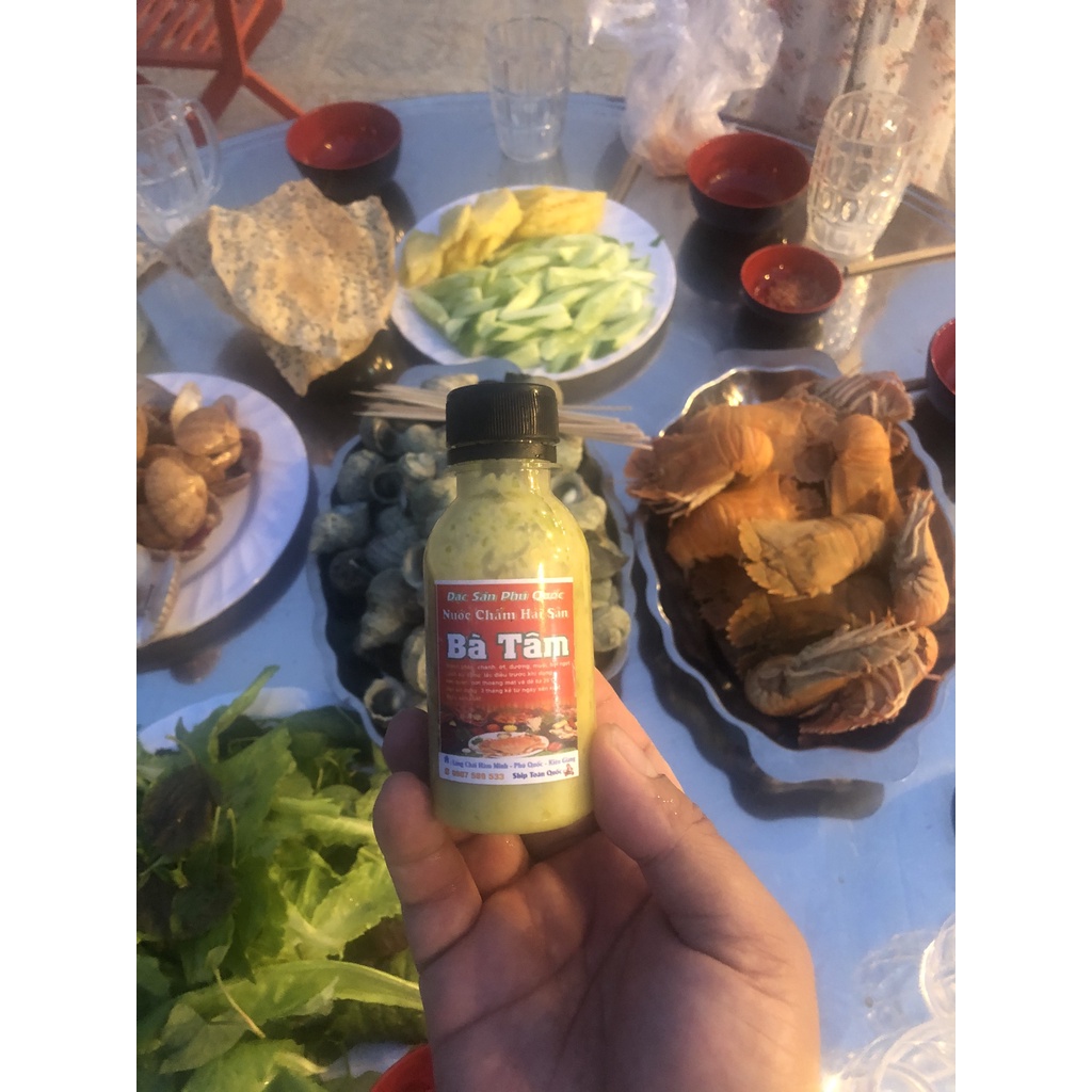 Nước chấm hải sản Bà Tâm đặc sản Phú Quốc thơm ngon