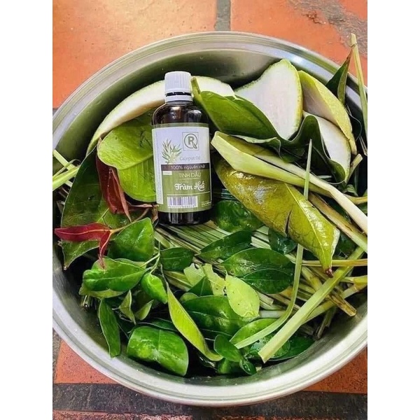 Tặng 1 dây treo tinh dầu khi mua từ 2 chai trở lên] Tinh dầu tràm huế 100ml nguyên chất loại 1 dùng cho mẹ và bé