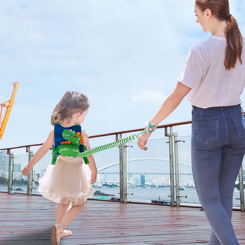 Bộ Dây Đai Dắt Bé Đi Dạo Chống Thất Lạc Kèm Dây Đeo An Toàn Tiện Dụng