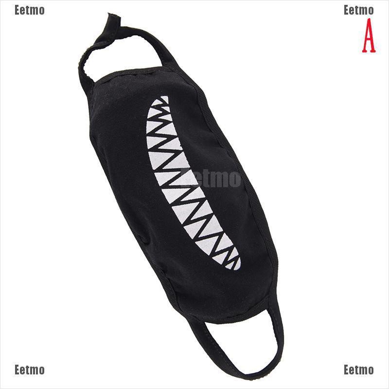 (Hàng Mới Về) Khẩu Trang Che Nửa Mặt Ba Lớp Bằng Cotton Họa Tiết Hoạt Hình Vui Nhộn Unisex | BigBuy360 - bigbuy360.vn