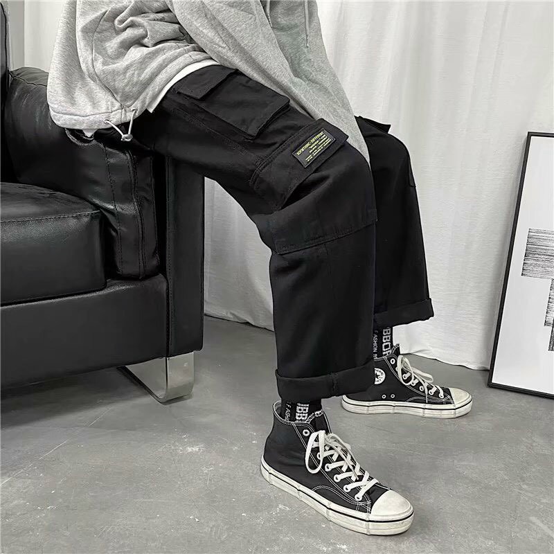 Quần jogger kaki túi hộp vải bao đẹp hàng y hình, bao đẹp | BigBuy360 - bigbuy360.vn