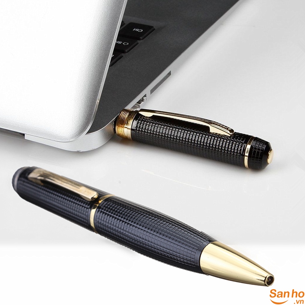 Bút bi viết cao cấp V6 HD 1080 sắc nét