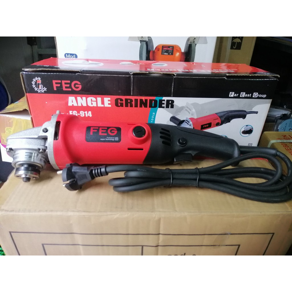 Máy mài/máy cắt tay dài FEG EG914 100mm