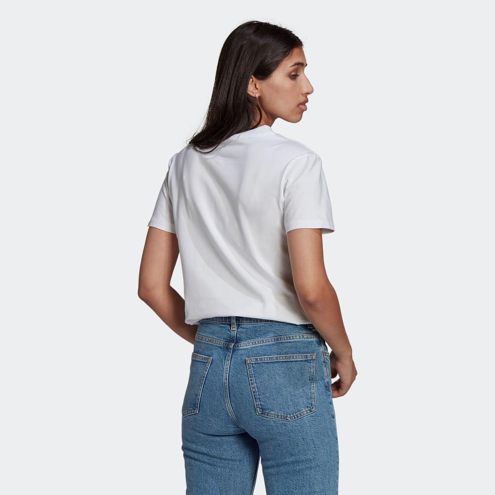 Áo Tee adidas ORIGINALS Nữ Adicolor Classics Trefoil Tee Màu trắng GN2899