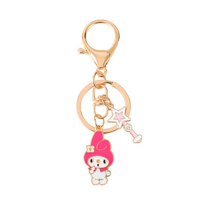 Móc Khóa Hợp Kim Hình Kuromi Melody Hoạt Hình Dễ Thương