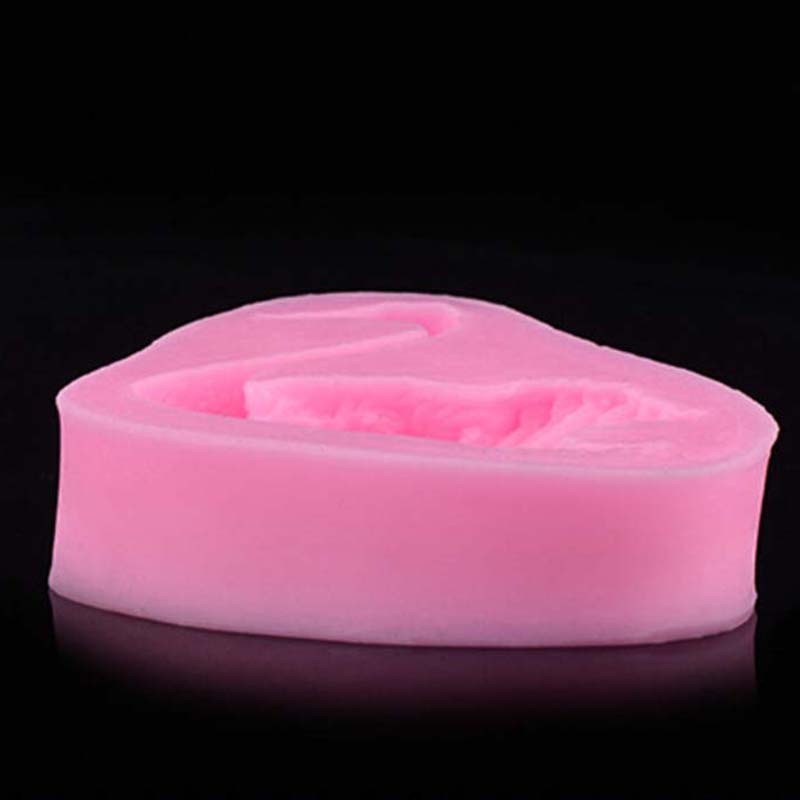 Khuôn Làm Bánh Chất Liệu Silicone Hình Thiên Nga 3d