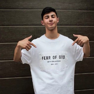 Áo tee Fear of God six collection cao cấp full tag túi, áo tee FOG 6th