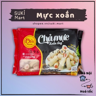 Chả mực xoắn ống - Viên chiên xiên que, viên thả lẩu Việt