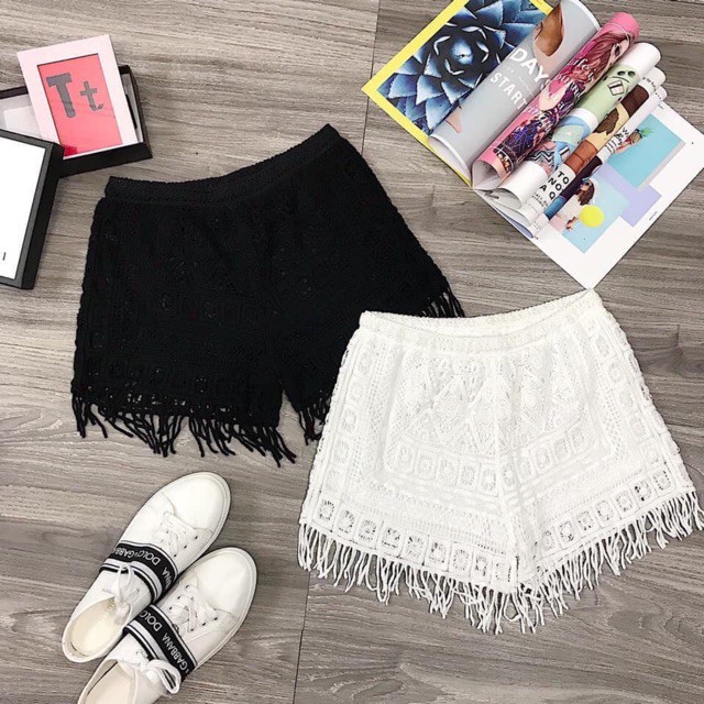 Quần Short Ren Tua Rua QCCC | BigBuy360 - bigbuy360.vn