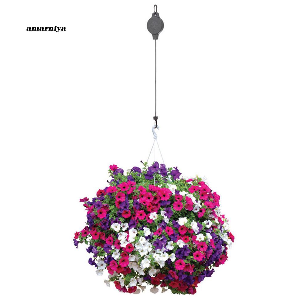 Cặp móc treo chậu cây cảnh có thể thu gọn siêu tiện lợi