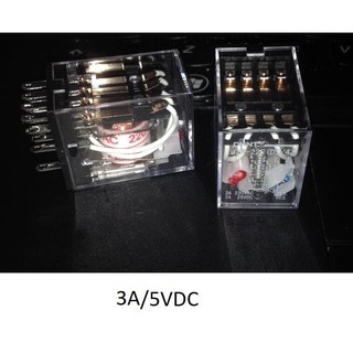 Rơ le trung gian relay trung gian 3A (8 chân dẹt  và 14 chân dẹt nhỏ) JZX22F-4Z  Chint