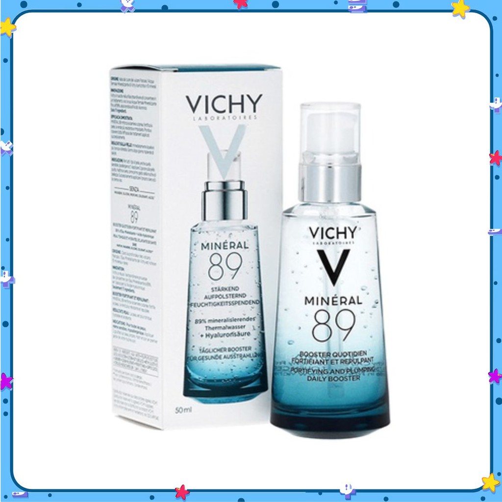 Dưỡng chất giàu khoáng chất Mineral 89 Vichy Mineral 89 50ml ✟🅐