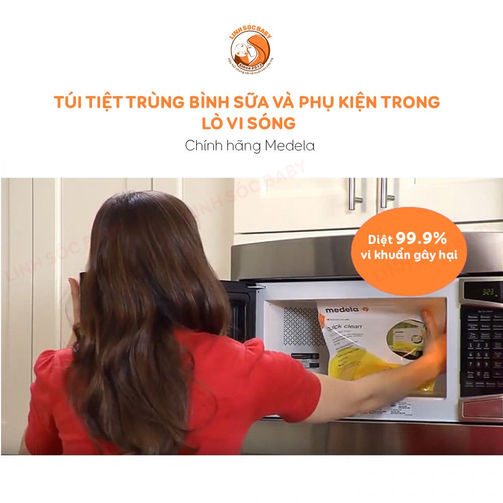 Túi Tiệt Trùng Lò Vi Sóng