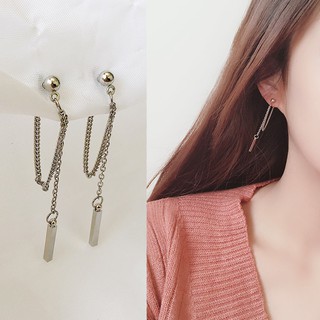 Bông tai nữ que dài mẫu mới lạ mắt dễ thương