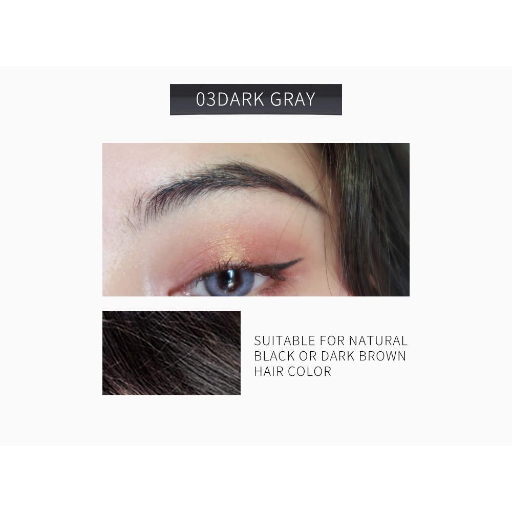 Chì kẻ mày 2 đầu MAGEFY 3 màu hợp thời trang tùy chọn | BigBuy360 - bigbuy360.vn