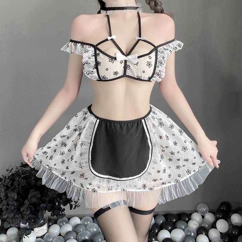 Bộ Đồ Ngủ Hóa Trang Cô Hầu Gái/ Thỏ Gợi Cảm Cho Nữ