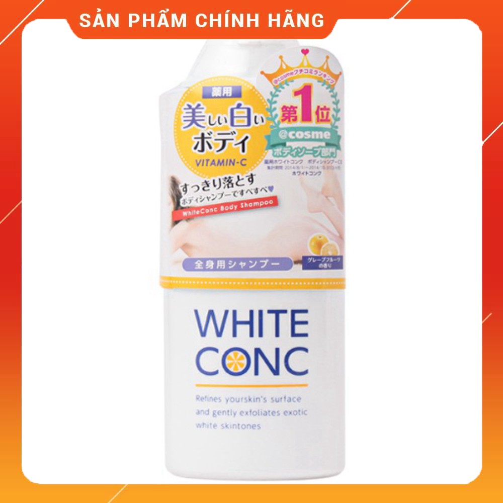 Sữa tắm trắng da Nhật White Conc 360ml