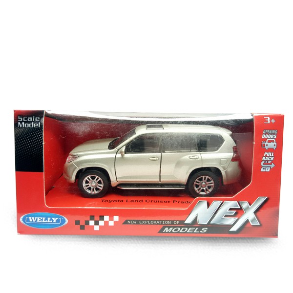 Xe mô hình Toyota Land Cruiser Prado WELLY 43630L-CW