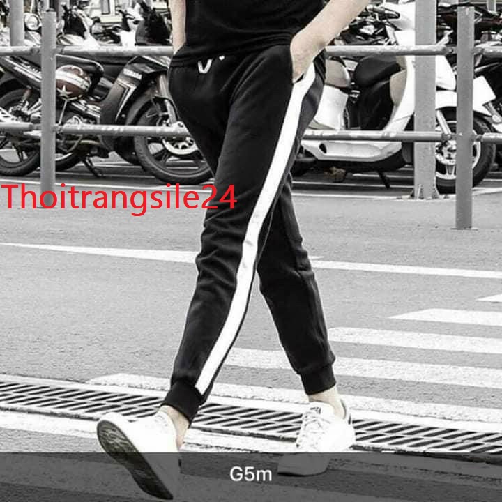 Quần JOGGER Nam Nữ Phong Cách Thể Thao