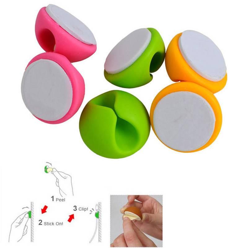 Giá kê bằng silicon bảo vệ dây cáp gọn gàng đa năng