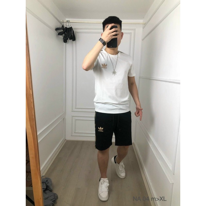 Bộ thể thao nam adidas hè 2021 mẫu mới nhất chất cottonata thấm hút mồ hôi | BigBuy360 - bigbuy360.vn