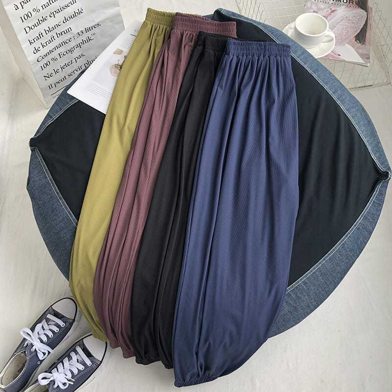 Quần Dài Dáng Rộng Cỡ Lớn 150kg Thời Trang Cho Nữ 200