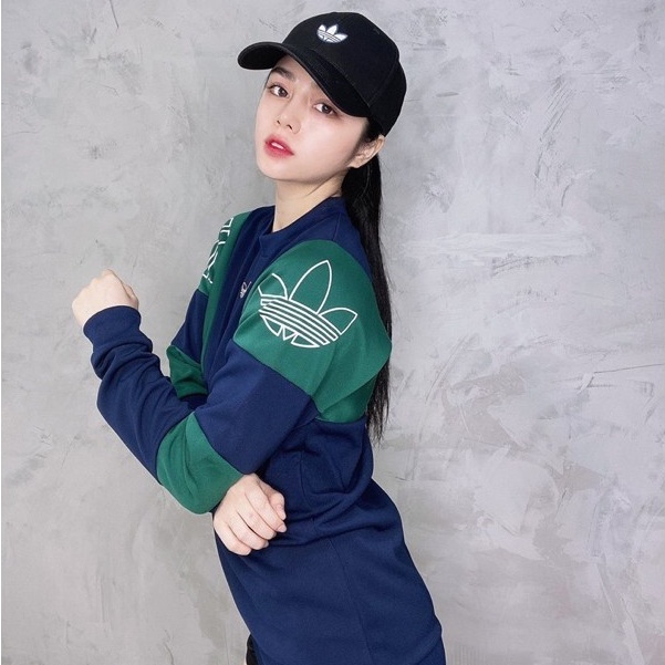 ⚡️ [ HÀNG XUẤT DƯ 1:1 CÓ VIDEO ] Mũ | Nón Kết TREFOIL BASEBALL CAP Unisex Black - EC3603 / Ảnh thật / CÓ SẴN HÀNG
