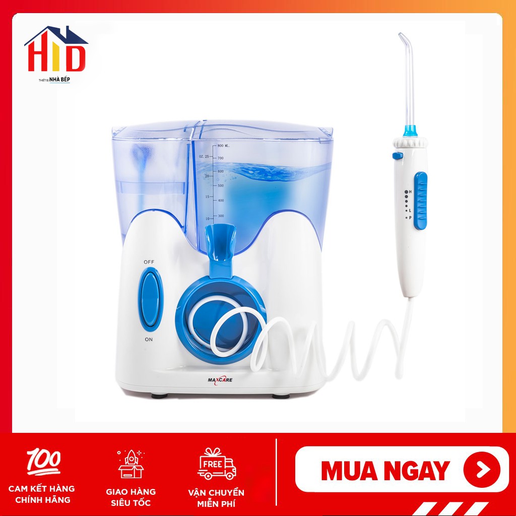 Máy Tăm Nước Sóng Siêu Âm Maxcare 456 plus