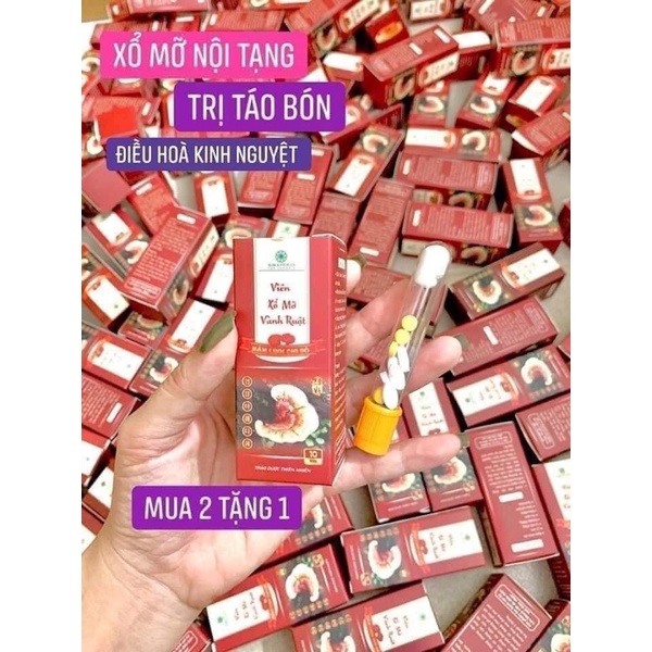 [ Combo 10 hộp] Viên xổ mỡ vành ruột chính hãng - MẪU MỚI NHẤT viên trắng vàng - giảm cân an toàn - freeship