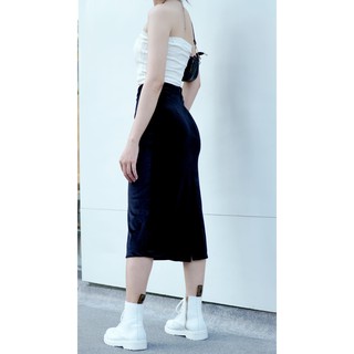 Giày Dr.1460 Zip All White cao cổ trắng