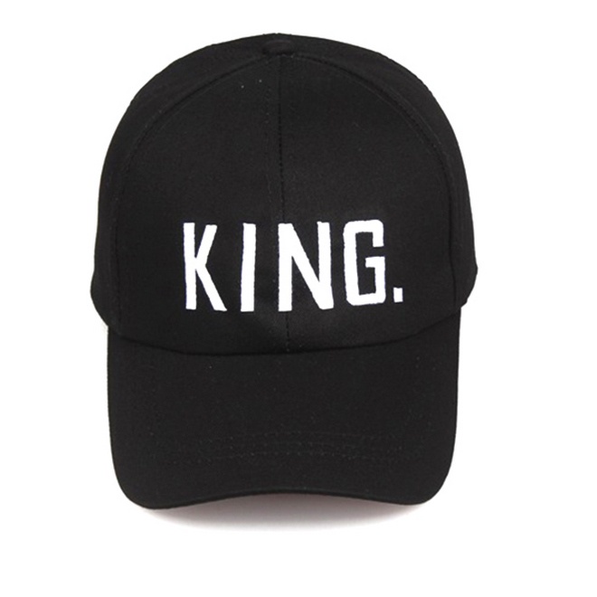 DESIGN 2023- Combo mũ King - Queen siêu chất cho cặp đôi - Mũ lưỡi trai nón kết đôi KING &amp; QUEEN