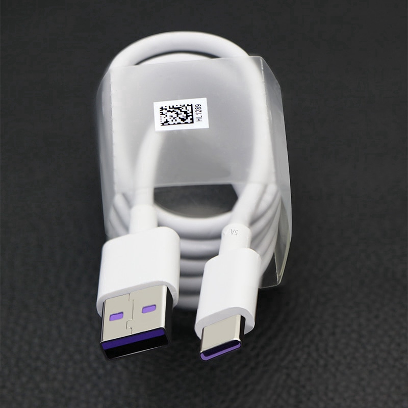 Dây cáp sạc nhanh 5A USB Type-C cho điện thoại Huawei P20 Pro Lite