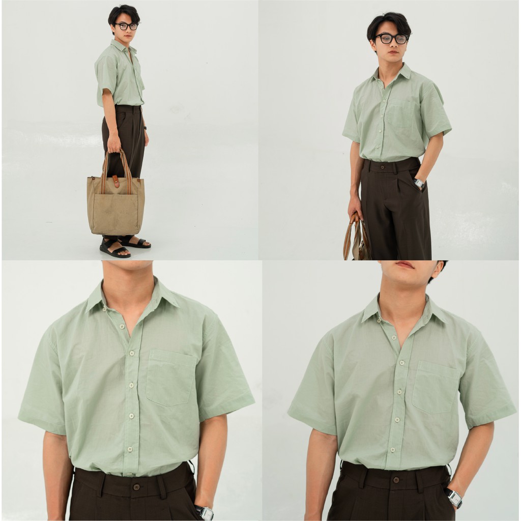 Áo Sơ Mi Linen "Vui" | BigBuy360 - bigbuy360.vn