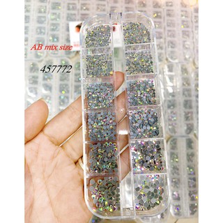 Đá AB chân lưới đính móng tay chân