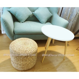 Ghế đôn ngồi lục bình (bèo tây) trang trí Decor
