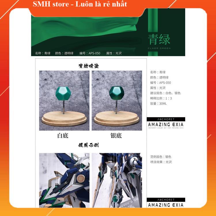 Bộ giáp mô hình Chính Hãng Resin Gundam MG 1/100 Amazing exia ( Chưa Gồm Bộ Frame )