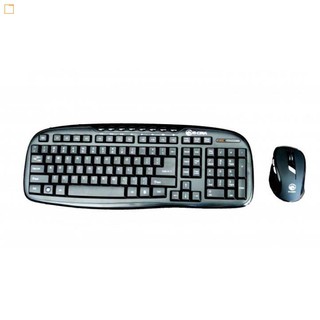 Bộ bàn phím chuột không dây e-dra ec888bk xịn sò